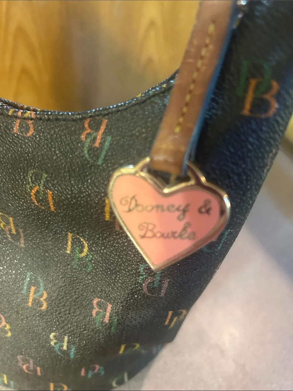 Dooney & Bourke Signature Hobo Bag and Wallet
